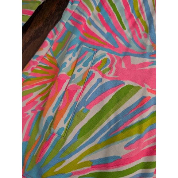 EUC Lilly Pulitzer Reagan Luxletic Zip-Up Hoodie – Size XXS – Shellabrate Pink - Picture 3 of 6